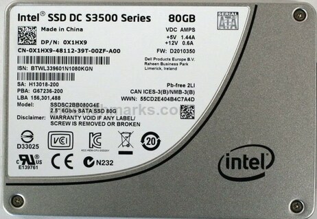 Intel DC S3500 Series