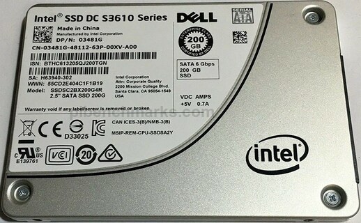 Intel DC S3610 Series