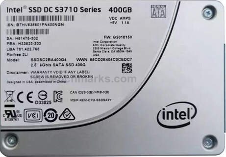 Intel DC DS3710 Series