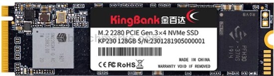 KingBank KP230 NVMe SSD