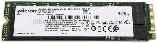 Micron 2200 M.2 NVMe Series