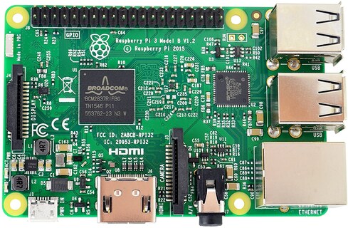 System Board: Raspberry Pi 3 Model B Rev 1.2 