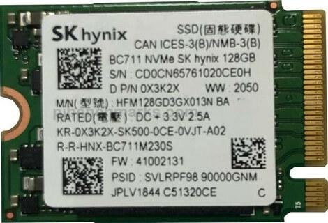 SKHynix BC711 M.2 NVMe