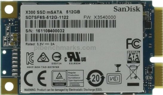 SanDisk X300 mSATA