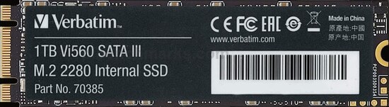 Verbatim Vi560 M.2 SSD